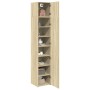 Schmaler Schrank aus Eichenholz in Sonoma-Optik, 40x42,5x225 cm. von , Sideboards - Ref: Foro24-3281282, Preis: 164,16 €, Rab...