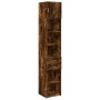 Schmaler Schrank aus geräucherter Eichen-Ingenieurholz 40x42,5x225 cm. von , Sideboards - Ref: Foro24-3281277, Preis: 172,07 ...