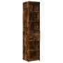 Schmaler Schrank aus geräucherter Eichen-Ingenieurholz 40x42,5x225 cm. von , Sideboards - Ref: Foro24-3281277, Preis: 172,07 ...
