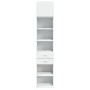 Schmaler Schrank aus weißem Ingenieurholz 45x42,5x225 cm. von , Sideboards - Ref: Foro24-3281294, Preis: 176,49 €, Rabatt: %