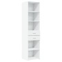 Schmaler Schrank aus weißem Ingenieurholz 45x42,5x225 cm. von , Sideboards - Ref: Foro24-3281294, Preis: 176,49 €, Rabatt: %