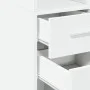 Armario estrecho madera de ingeniería blanco 45x42,5x225 cm by , Sideboards - Ref: Foro24-3281294, Price: 176,24 €, Discount: %