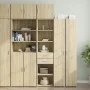 Schmaler Schrank aus Eichenholz in Sonoma-Optik, 45x42,5x225 cm. von , Sideboards - Ref: Foro24-3281296, Preis: 162,30 €, Rab...