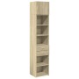 Armario estrecho madera ingeniería roble Sonoma 45x42,5x225 cm by , Sideboards - Ref: Foro24-3281296, Price: 164,87 €, Discou...