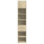 Schmaler Schrank aus Eichenholz in Sonoma-Optik, 45x42,5x225 cm. von , Sideboards - Ref: Foro24-3281296, Preis: 164,87 €, Rab...