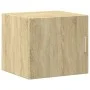Schmaler Schrank aus Eichenholz in Sonoma-Optik, 45x42,5x225 cm. von , Sideboards - Ref: Foro24-3281296, Preis: 162,30 €, Rab...