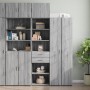 Armario estrecho madera ingeniería gris Sonoma 50x42,5x225 cm by , Sideboards - Ref: Foro24-3281313, Price: 180,51 €, Discoun...