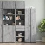 Schmaler Schrank aus grauer Sonoma-Ingenieurholz 50x42,5x225 cm. von , Sideboards - Ref: Foro24-3281313, Preis: 177,74 €, Rab...