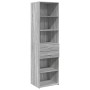 Armario estrecho madera ingeniería gris Sonoma 50x42,5x225 cm by , Sideboards - Ref: Foro24-3281313, Price: 180,51 €, Discoun...