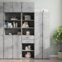 Schmaler Schrank aus grauem Beton-Ingenieurholz, 50x42,5x225 cm. von , Sideboards - Ref: Foro24-3281311, Preis: 174,78 €, Rab...