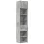 Armario estrecho madera ingeniería gris hormigón 50x42,5x225 cm de , Aparadores - Ref: Foro24-3281311, Precio: 172,10 €, Desc...