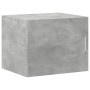 Armario estrecho madera ingeniería gris hormigón 50x42,5x225 cm by , Sideboards - Ref: Foro24-3281311, Price: 174,78 €, Disco...