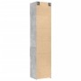 Armario estrecho madera ingeniería gris hormigón 50x42,5x225 cm by , Sideboards - Ref: Foro24-3281311, Price: 174,78 €, Disco...
