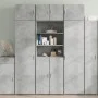 Armario de madera de ingeniería gris hormigón 70x42,5x225 cm by , Sideboards - Ref: Foro24-3281318, Price: 213,18 €, Discount: %