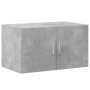 Armario de madera de ingeniería gris hormigón 70x42,5x225 cm by , Sideboards - Ref: Foro24-3281318, Price: 215,92 €, Discount: %