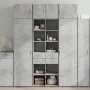 Armario de madera de ingeniería gris hormigón 70x42,5x225 cm de , Aparadores - Ref: Foro24-3281339, Precio: 203,18 €, Descuen...