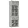 Armario de madera de ingeniería gris hormigón 70x42,5x225 cm de , Aparadores - Ref: Foro24-3281339, Precio: 203,18 €, Descuen...