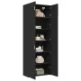 Armario de madera de ingeniería negro 80x42,5x225 cm de , Aparadores - Ref: Foro24-3281351, Precio: 263,71 €, Descuento: %