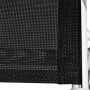 Stackable garden chairs, 2 units, black steel and textilene by vidaXL, Garden chairs - Ref: Foro24-313070, Price: 82,89 €, Di...
