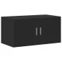 Armario de madera de ingeniería negro 80x42,5x225 cm de , Aparadores - Ref: Foro24-3281351, Precio: 263,71 €, Descuento: %
