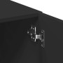 Armario de madera de ingeniería negro 80x42,5x225 cm von , Sideboards - Ref: Foro24-3281351, Preis: 267,93 €, Rabatt: %