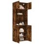 Armario de madera de ingeniería roble ahumado 80x42,5x225 cm by , Sideboards - Ref: Foro24-3281347, Price: 232,59 €, Discount: %