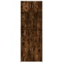 Armario de madera de ingeniería roble ahumado 80x42,5x225 cm by , Sideboards - Ref: Foro24-3281347, Price: 232,59 €, Discount: %