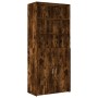 Armario de madera de ingeniería roble ahumado 80x42,5x225 cm by , Sideboards - Ref: Foro24-3281347, Price: 232,59 €, Discount: %