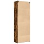 Armario de madera de ingeniería roble ahumado 80x42,5x225 cm by , Sideboards - Ref: Foro24-3281347, Price: 232,59 €, Discount: %
