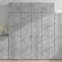 Armario de madera de ingeniería gris hormigón 80x42,5x225 cm by , Sideboards - Ref: Foro24-3281353, Price: 254,95 €, Discount: %