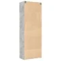 Ingenieurholzschrank in Betongrau 80x42,5x225 cm von , Sideboards - Ref: Foro24-3281353, Preis: 254,87 €, Rabatt: %
