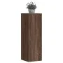 Pflanzenständer aus braunem Eichenholz 33x33x100 cm. von , Topfständer - Ref: Foro24-852957, Preis: 61,00 €, Rabatt: %