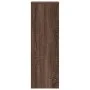 Plant stands made of brown oak engineered wood, 33x33x100 cm. by , Pot stands - Ref: Foro24-852957, Price: 60,91 €, Discount: %