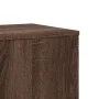 Pflanzenständer aus braunem Eichenholz 33x33x100 cm. von , Topfständer - Ref: Foro24-852957, Preis: 61,00 €, Rabatt: %