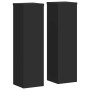 Soporte de plantas 2 uds madera ingeniería negro 17x17x60 cm by , Pot stands - Ref: Foro24-852934, Price: 41,31 €, Discount: %