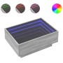 Mesa de centro y LED madera ingeniería gris Sonoma 70x50x30 cm by , Coffee table - Ref: Foro24-847516, Price: 113,84 €, Disco...
