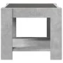 Mesa de centro y LED madera ingeniería gris hormigón 53x53x45cm de , Mesas de centro - Ref: Foro24-847542, Precio: 87,34 €, D...