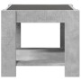 Mesa de centro y LED madera ingeniería gris hormigón 53x53x45cm by , Coffee table - Ref: Foro24-847542, Price: 88,64 €, Disco...