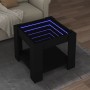 Mittelkonsole mit LED-Beleuchtung, schwarzes Ingenieurholz, 53x53x45 cm. von , Couchtisch - Ref: Foro24-847540, Preis: 97,78 ...