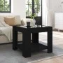 Mesa de centro con LED madera de ingeniería negro 53x53x45 cm by , Coffee table - Ref: Foro24-847540, Price: 96,22 €, Discoun...