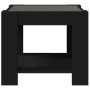 Mittelkonsole mit LED-Beleuchtung, schwarzes Ingenieurholz, 53x53x45 cm. von , Couchtisch - Ref: Foro24-847540, Preis: 97,78 ...