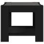Mesa de centro con LED madera de ingeniería negro 53x53x45 cm by , Coffee table - Ref: Foro24-847540, Price: 96,22 €, Discoun...