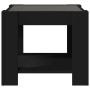 Mesa de centro con LED madera de ingeniería negro 53x53x45 cm de , Mesas de centro - Ref: Foro24-847540, Precio: 97,78 €, Des...