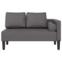 Sofá diván con cojines cuero sintético gris by , Daybeds - Ref: Foro24-4007567, Price: 153,86 €, Discount: %