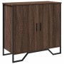 Ingenieurholz-Sideboard in brauner Eiche 78x35,5x74,5 cm von , Sideboards - Ref: Foro24-848543, Preis: 70,60 €, Rabatt: %