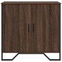 Ingenieurholz-Sideboard in brauner Eiche 78x35,5x74,5 cm von , Sideboards - Ref: Foro24-848543, Preis: 70,60 €, Rabatt: %