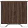 Ingenieurholz-Sideboard in brauner Eiche 78x35,5x74,5 cm von , Sideboards - Ref: Foro24-848543, Preis: 69,96 €, Rabatt: %