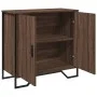 Ingenieurholz-Sideboard in brauner Eiche 78x35,5x74,5 cm von , Sideboards - Ref: Foro24-848543, Preis: 69,96 €, Rabatt: %
