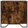 Aparador madera de ingeniería roble ahumado 78x35,5x74,5 cm by , Sideboards - Ref: Foro24-848541, Price: 64,81 €, Discount: %