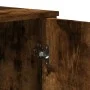 Aparador madera de ingeniería roble ahumado 78x35,5x74,5 cm de , Aparadores - Ref: Foro24-848541, Precio: 63,98 €, Descuento: %